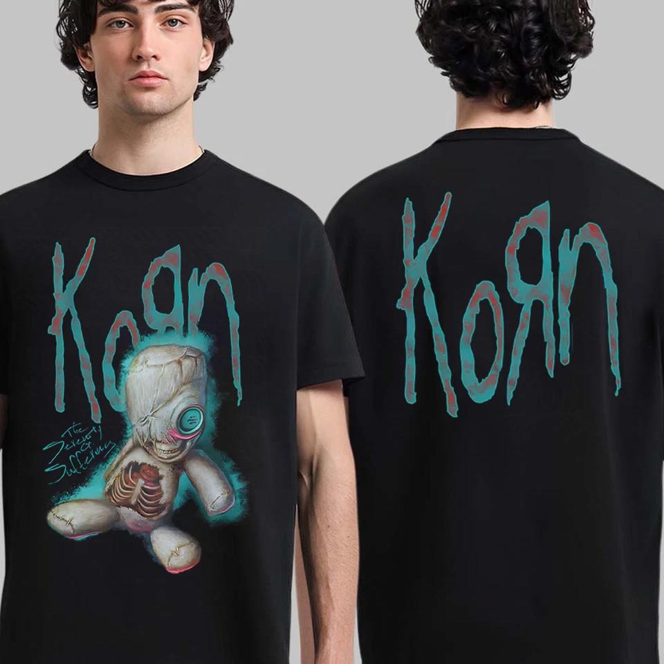 Музыкальный Рок SoS Кукла Двусторонняя Футболка с Графикой Подарок для Фанатов ТРЕНДОВАЯ Унисекс Футболка S