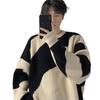 Men's Loose Fit Retro Japanese Style Winter Sweater