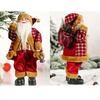 1~4PCS 2026 Christmas Decoration for Home Santa Claus Plush Doll 12in Navidad Party Decor Xmas Ornaments New Year Gift
