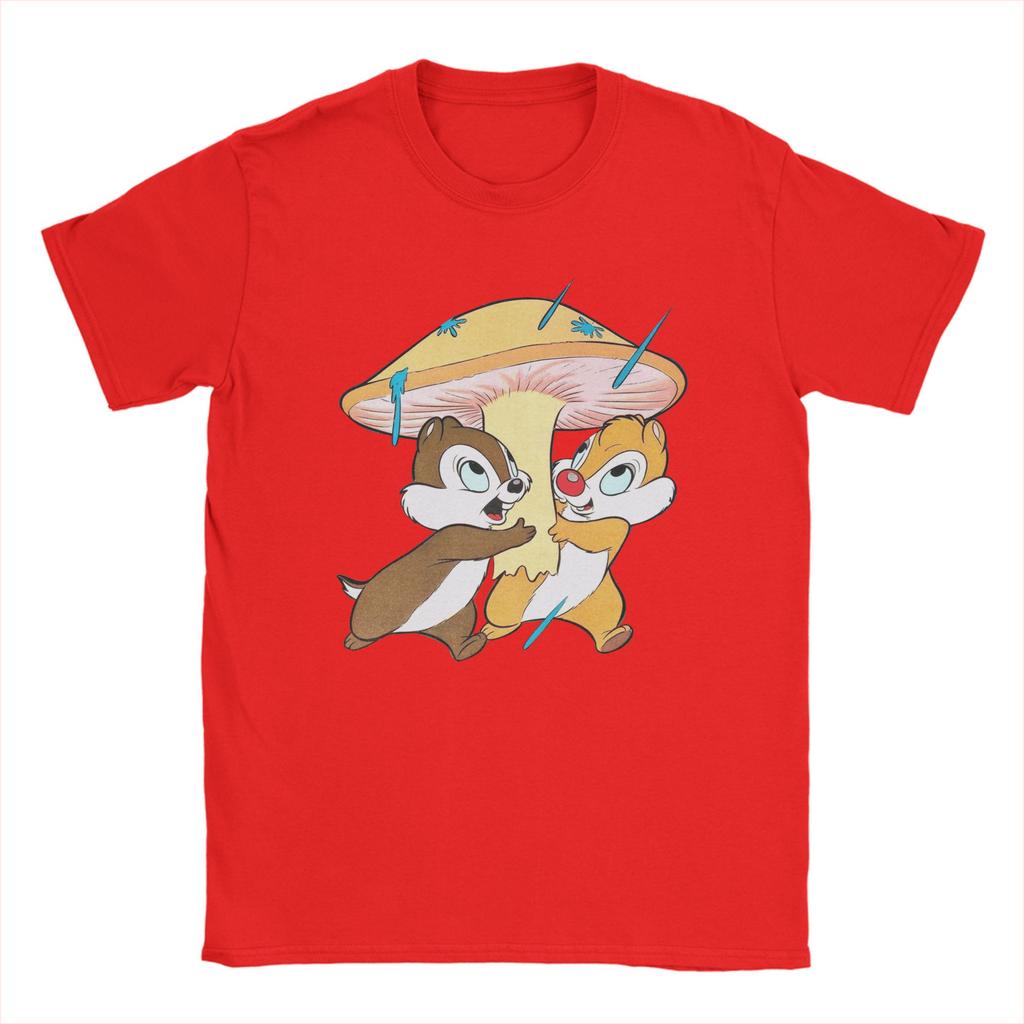 Chips 'n' Dales Men's T Shirt Funny Tees Short Sleeve Crewneck T-Shirt Cotton 6XL Tops