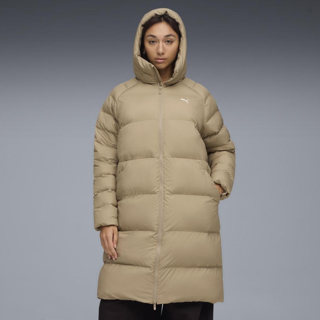 Puma Mono Hooded Beige Women' Down Coat 68838455 R