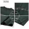 Qipilong Herren Anti-Bakterielles Kurzarm-T-Shirt mit Wolfsdruck
