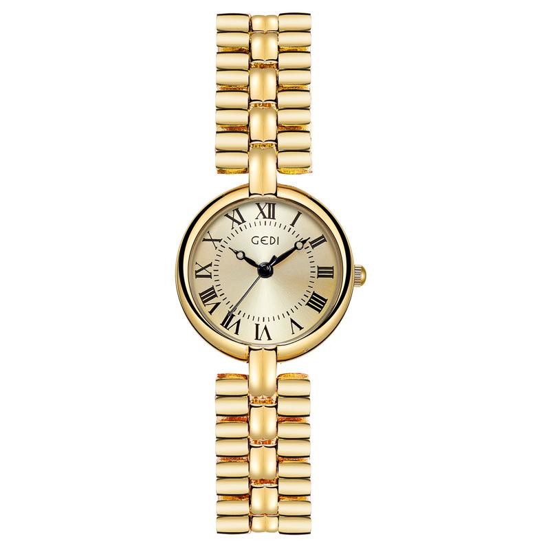 Gold Women S Watch Women S Watch Fashion Waterproof Simple Best-Selling Quartz Watch