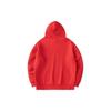 Anta Lifestyle Series Letter Print Hooded Pullover Long Sleeve Sweatshirt Men Sweatshirt Deep-Red 152418761-2