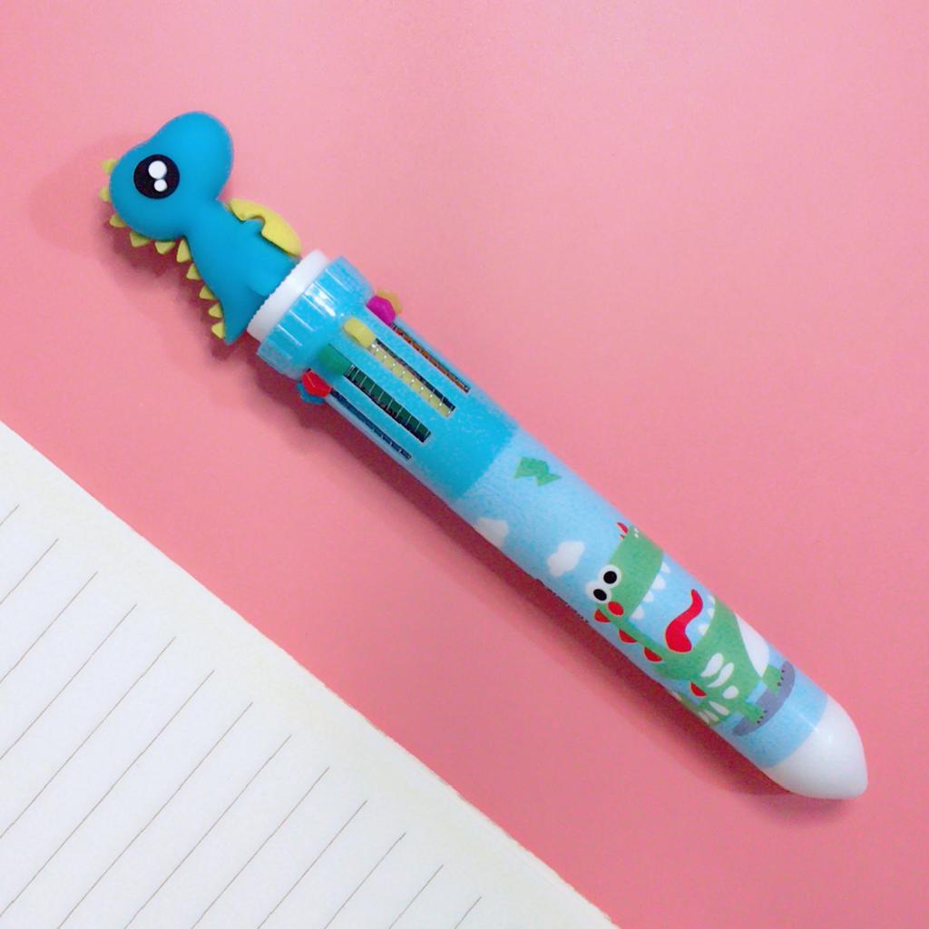 Creative Cartoon Multi-Color Ballpoint Pen for Students and Journals