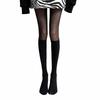 Sexy Thigh High Pantyhose Patchwork Fake Stockings Fashion JK Socks  Harajuku