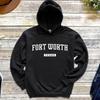 Fort Worth Hoodie | Fort Worth Texas Pullover Hoodie | Cowtown, Forth Worth City