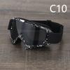Motorradbrille Dirtbike-Brille Motocross-Brille Winddicht ATV-Brille Staubdicht Kratzfest