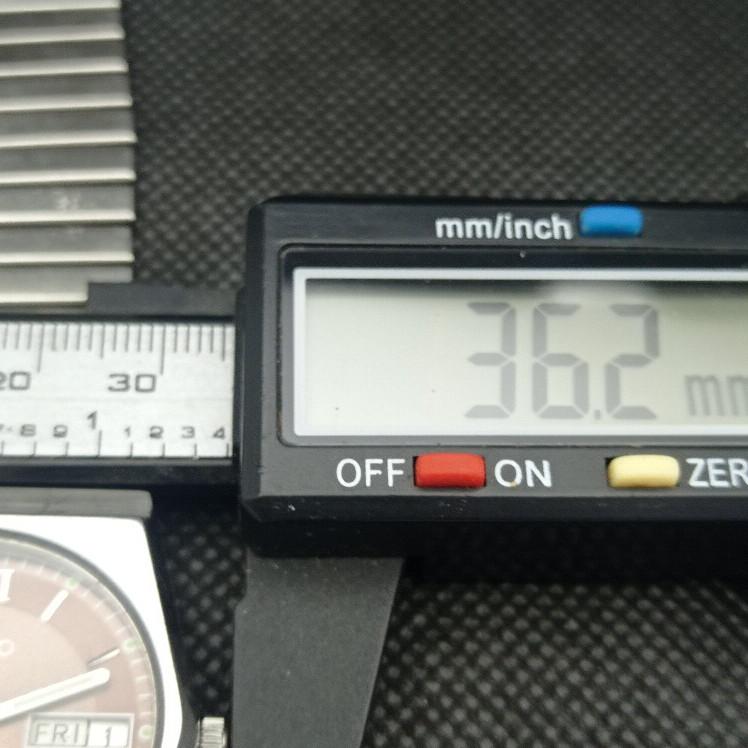 USED VINTAGE SEIKO 5 AUTO 6309A JAPAN MENS D/D BROWN WATCH 608g-a316383-2 SKU608g-a316383