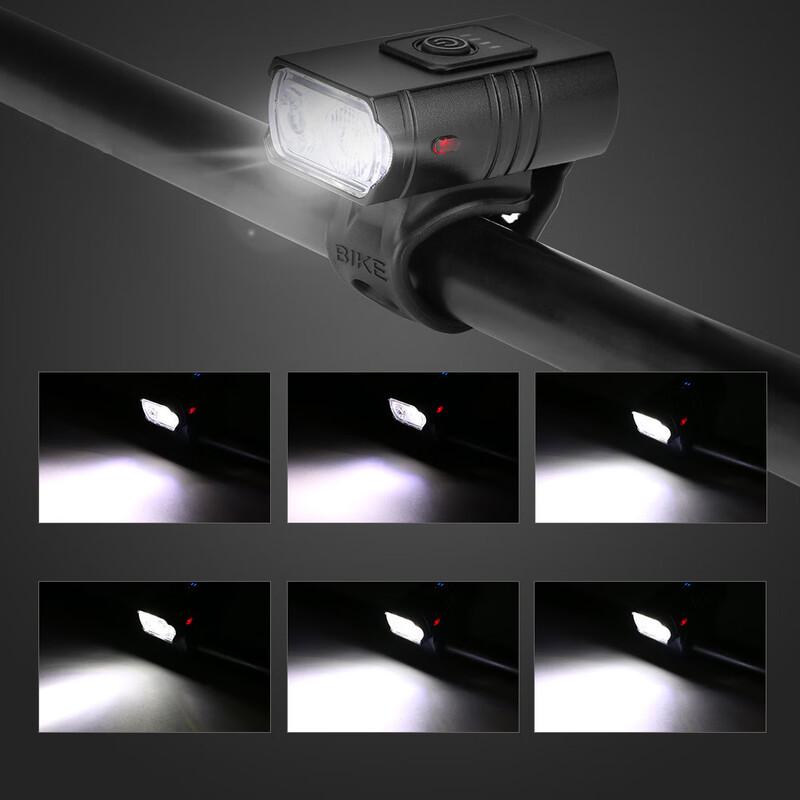Pailide Dual T6 USB Rechargeable Bicycle Front Light