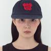 Vaca. HEART WASHED CAMPCAP (NAVY)