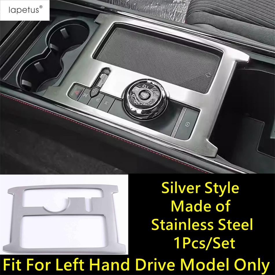Central Control Gear Shift Panel Water Cup Holder Frame Decoration Cover Trim Accessories For Ford Mondeo Fusion Evos