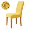 1pc Polar Fleece Dining Chair Cover Spandex Stretch Chair Slipcover Case Elastic Universal Chairs Covers for Dining Room El