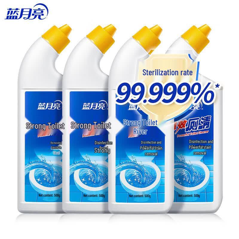 Blue Moon Powerful Scented Toilet Cleaner (4 x 500g)