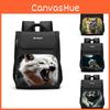 Stylish Wolf Animal Backpack For Boys And Girls Spacious And Durable For School