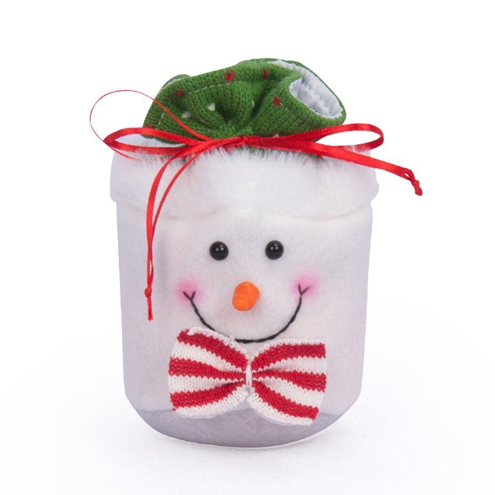 Kids Storage Bag Goodie Bags Wrapping Pouch Christmas Gift Bag Xmas Drawstring Bags Candy Bags