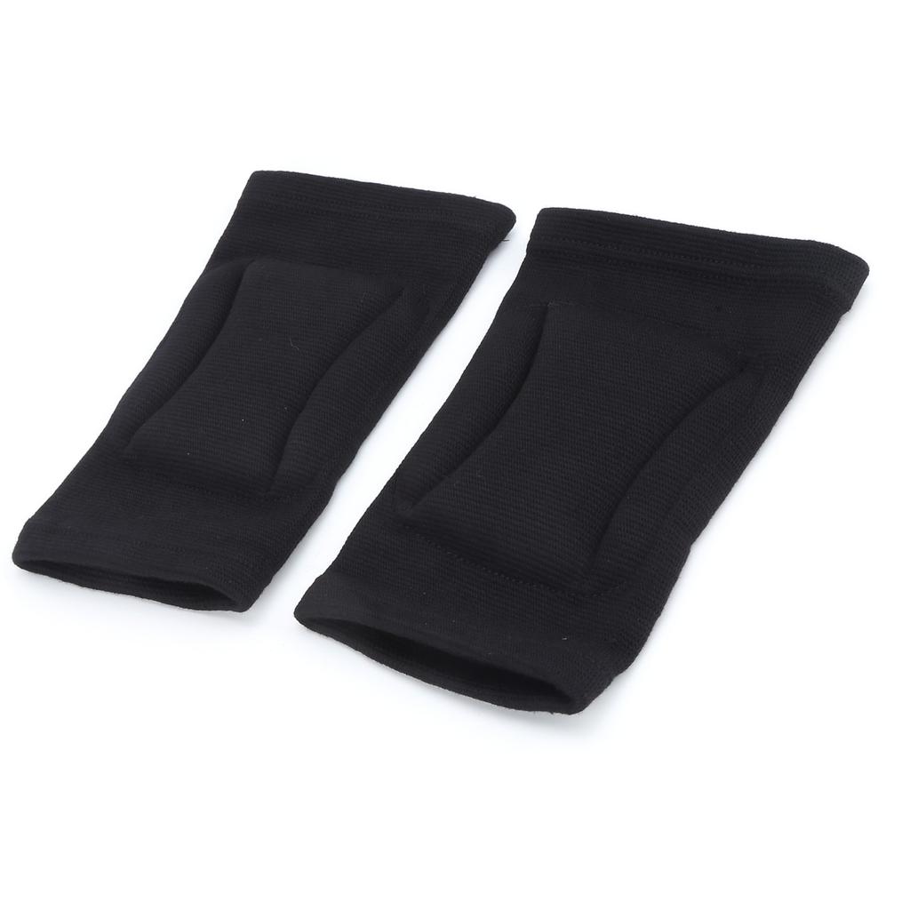 2 Stück Knieschoner Dicke Schwamm Antikollision Nylon EVA Schützende Kniebandagen für Kinder Jugendliche Erwachsene Männer Frauen(S )