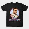 T-shirt Homme Noir Imprimé Piss Excellence Impression sur Papier de Transfert Sans Découpe T-shirt en Coton