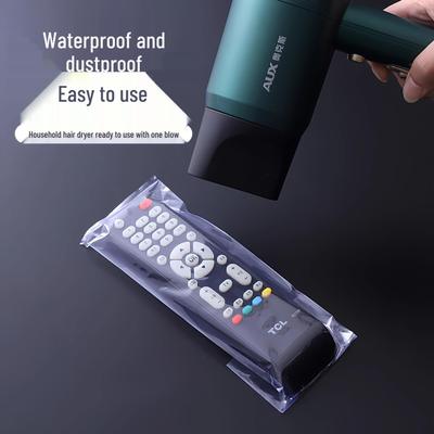 Universal Remote Control Dust Cover - Heat Shrink Protective Film for TV and Air Conditioner Panels