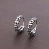 Punk Hip Hop Skull Hoop Earrings for Women Stainless Steel Trendy Charm Skeleton Hoop Earring Gothic Male Pop Jewelry