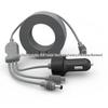 Fourth-Gen 3-in-1 Mini Power Charging Cable with 18 AWG Pure Copper