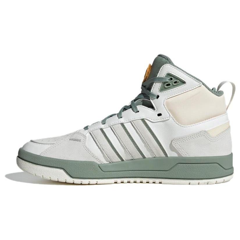 adidas Neo 100DB Basketball Shoes  Grey White Olive Green  Men s IG1572 EU 40