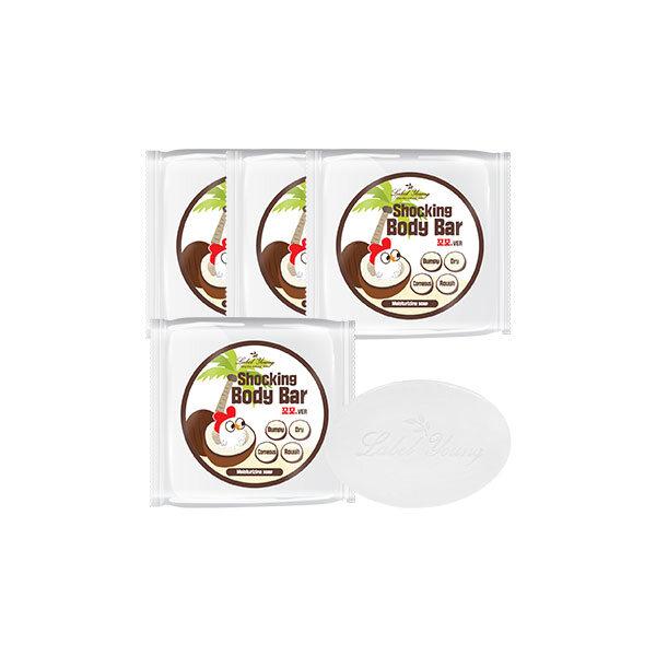 Sensitive skin/body blemish care/cleanser Shocking Body Bar Coco 4 pcs