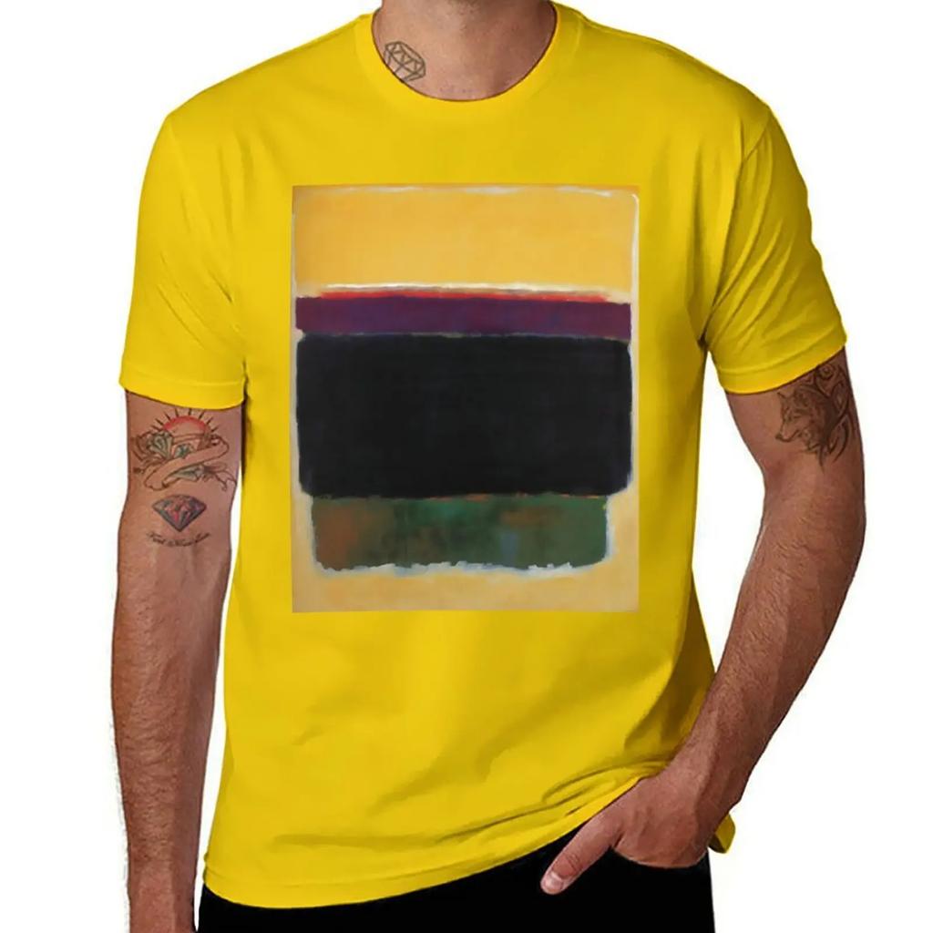 Mark Rothko TShirt animal prinfor boys basketball graphic tees cute clothes designer shirts sweat shirts men