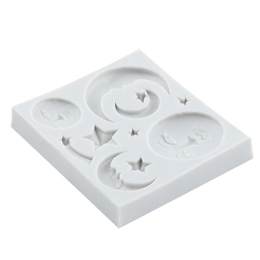 Sonne Mond Gesicht Stern Silikonform Altgriechische Mythologie Fondantformen Kuchen Dekorationswerkzeuge Cupcake Topper Süßigkeiten Harz Ton Schokolade Gumpaste Form