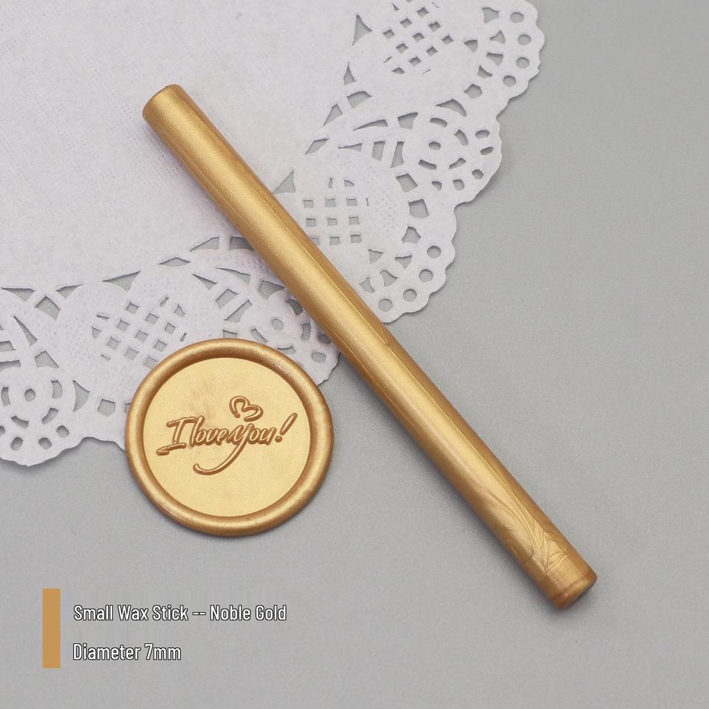 Bețișoare de Ceară de Sigiliu Mat Perlat, 125 Culori, 10x0.7cm, Compatibile cu Pistoale de Ceară, Culori Mixabile