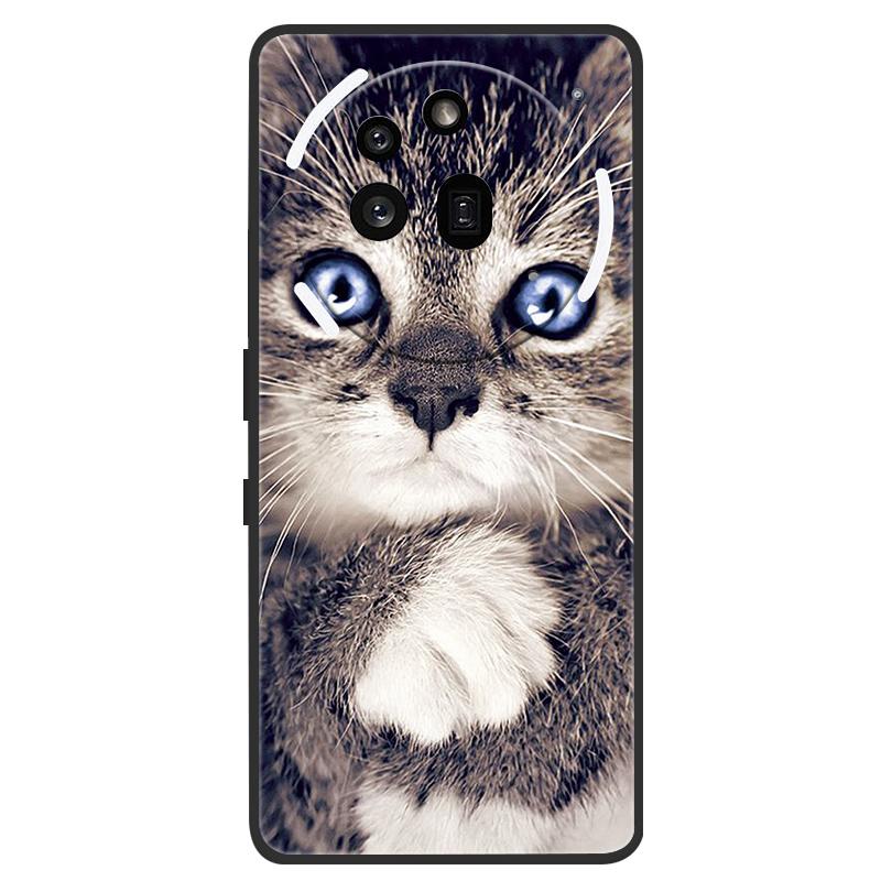 Phone Case For Nothing Phone 3A Pro Cover Lion Wolf Black Silicone Soft Back Cases For Nothing Phone3A Pro Case 3APRO A059P