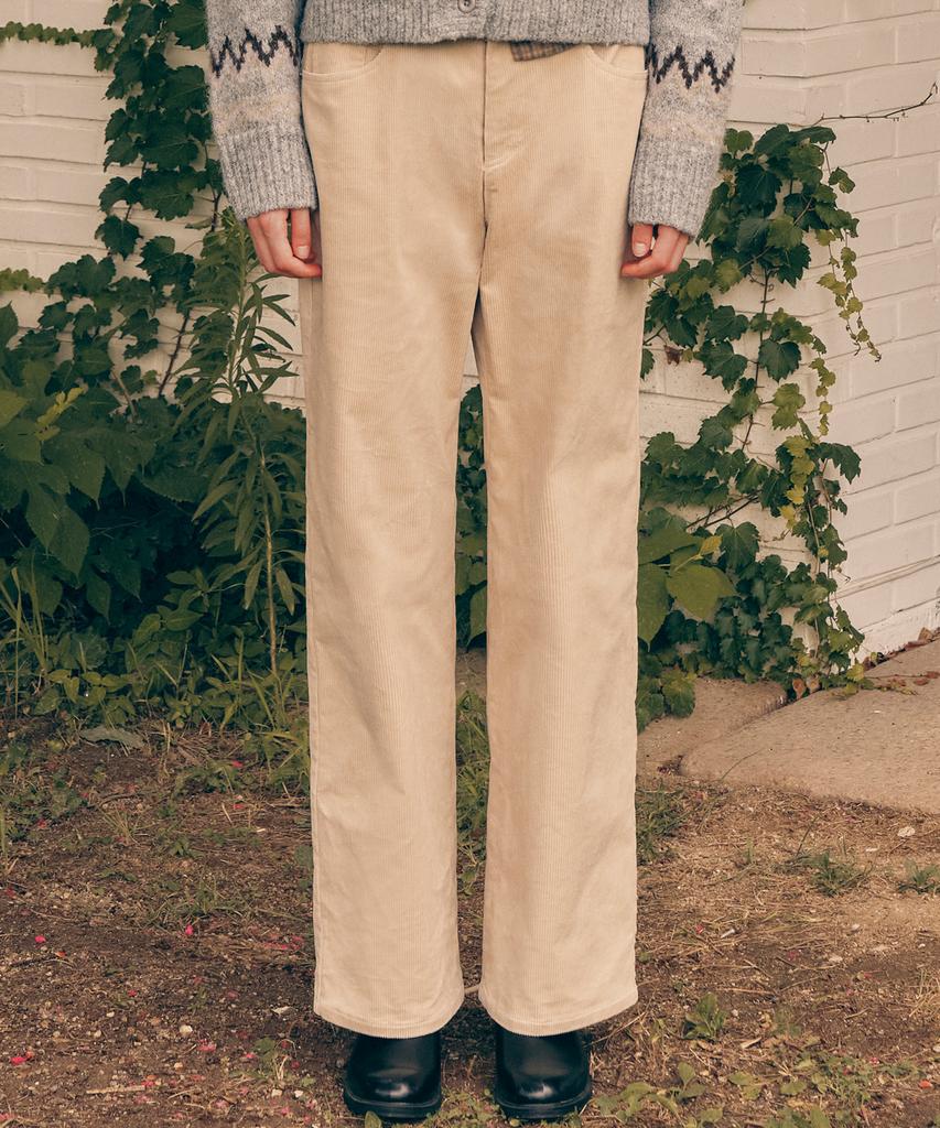 ROLAROLA Basic Corduroy Pants Ivory