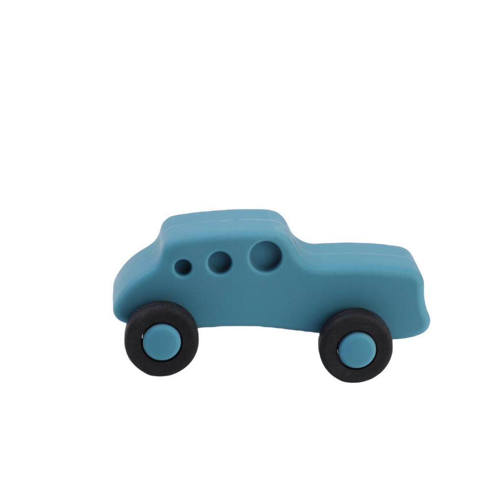 Cartoon Fun Silicone Push-and-Pull Drop-Resistant Toddler Toy Car/Airplane