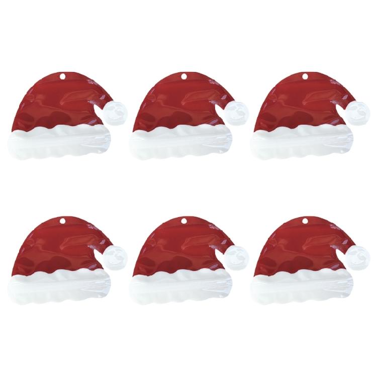 6Pcs Creative Christmas Present Bags for Family Gatherings Plastic Gift Containers Practical Candy Packaging Bag