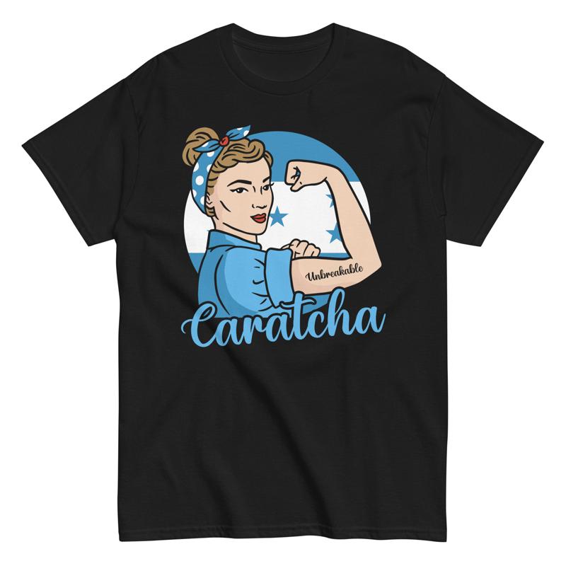 Catracha Honduran Girl Honduras Flag Women Pride Heritage T Shirt