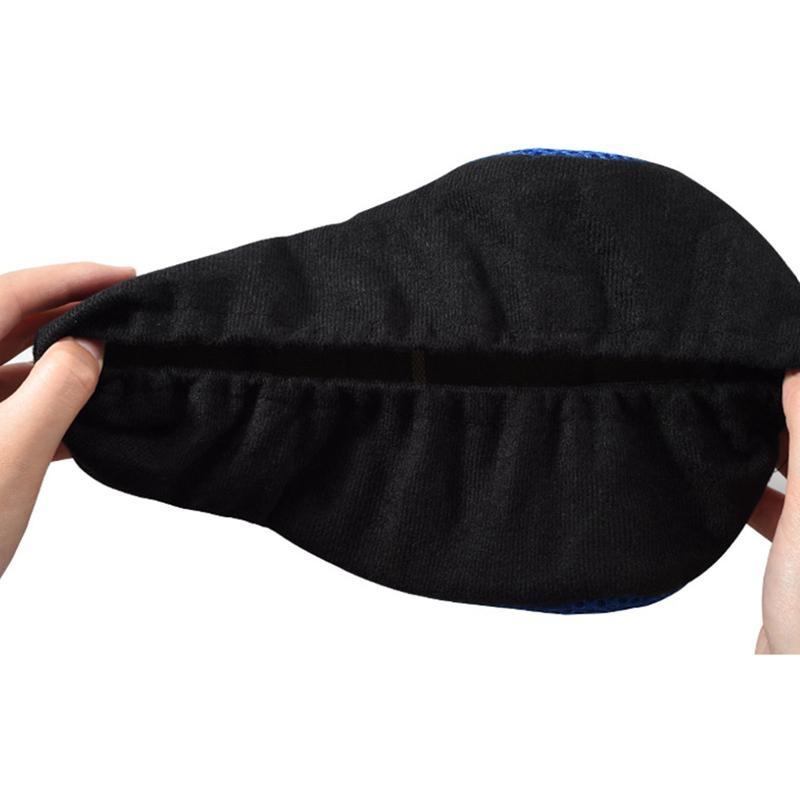 3D Soft Bike Seat Cover Bicycle Saddle Cover Cycling Silicone Seat Cushion Cycling Breathable Saddle Comfortable Bicycle Parts