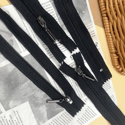 15cm Nylon Round Head Zipper for Clothing, Pockets, Luggage, Decorative Accessory