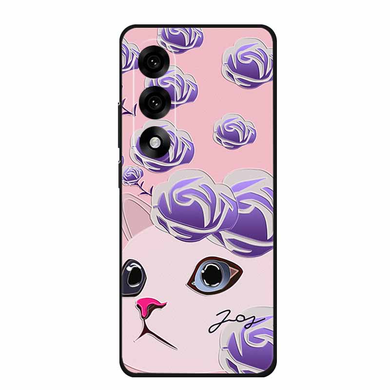 3D Emboss Case For OnePlus Nord 5 Phone Case Flowers Silicone Soft Back Cover Coque For OnePlus Ace 5 Ultra Nord 5 Case Funda