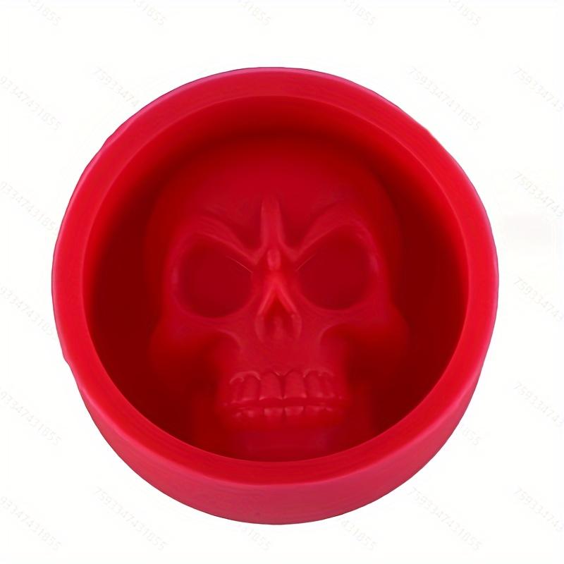 

1 шт., форма для мороженого с черепом, форма для шоколада, 3D силиконовая форма, форма для конфет ужасов, форма для помадки, инструменты для выпечки, кухонные гаджеты, кухонные аксессуары 1pc красный