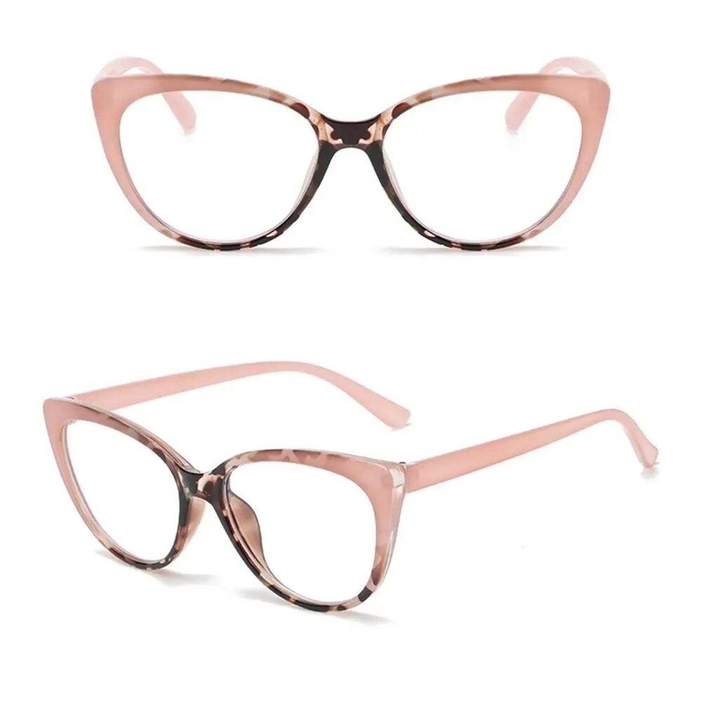Fashion Round Anti-Blue Light Glasses Women Men Blue Pink Black Eye Protection Ultra Light Eyeglasses Office Computer Goggles