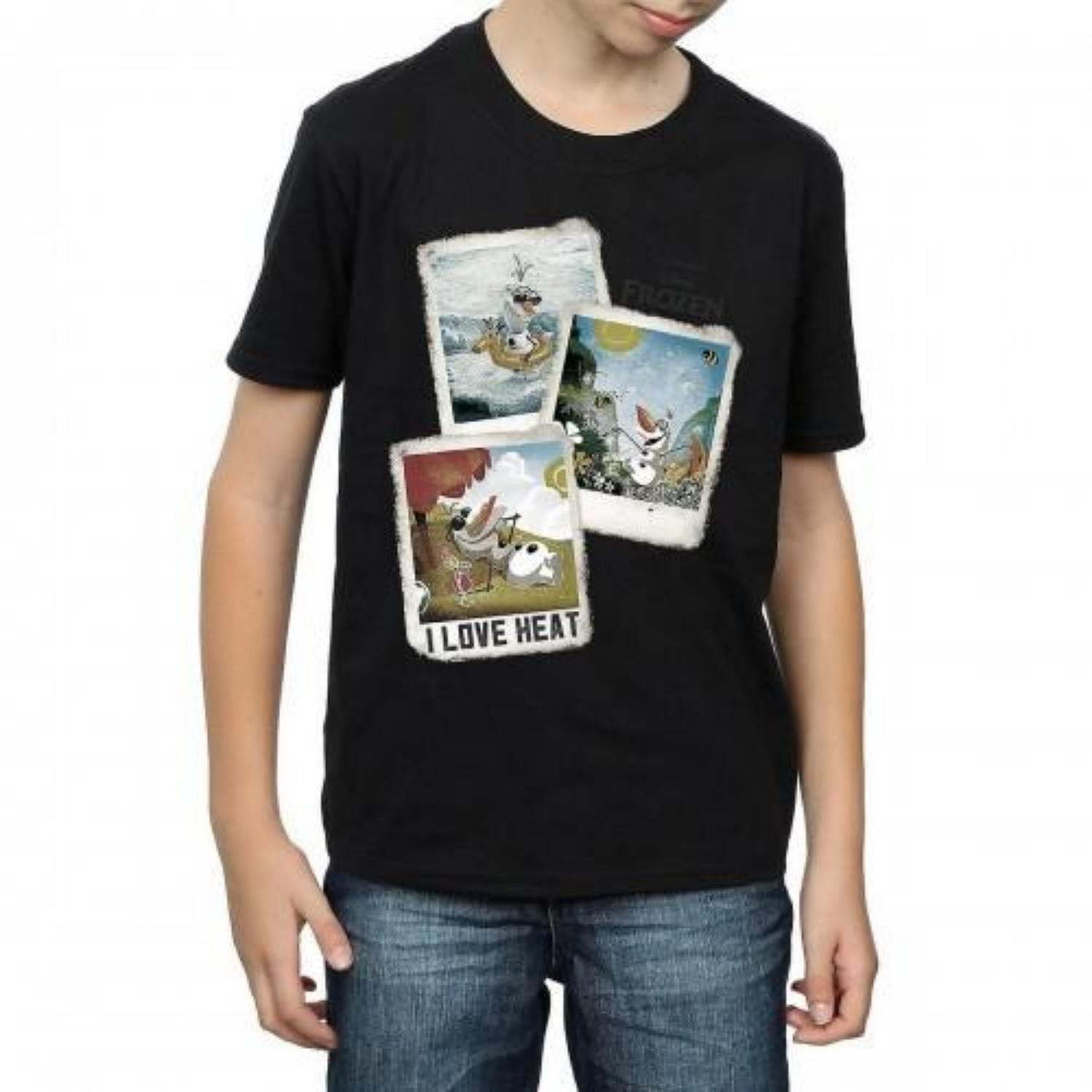 frozen Boys Olaf Polaroid Cotton T-Shirt XXXXL