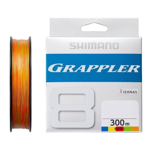 

SHIMANO Grappler 8 PE 300m LD-A71U 5 цветов (5 цветов х 10м) нет. 8