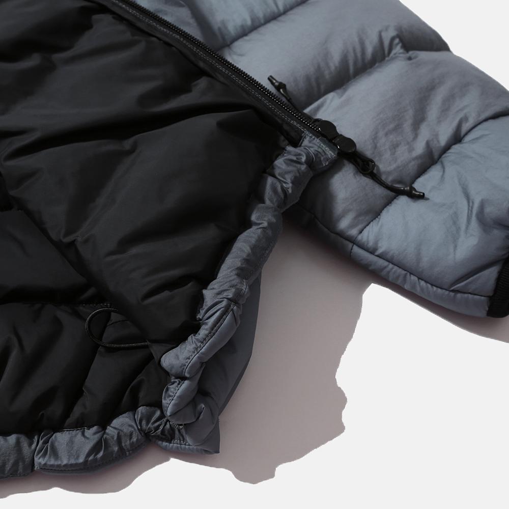 Moif [Aw25] Helium Down Jacket / Sheer Dusty Blue