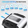ShopWise Mélangeur de cartes automatique rechargeable - Silencieux - 2 modes (auto/manuel) - Compact &amp; compatible poker