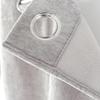 1 Rideau Thermique 140 x 260 cm Velvet Gris clair