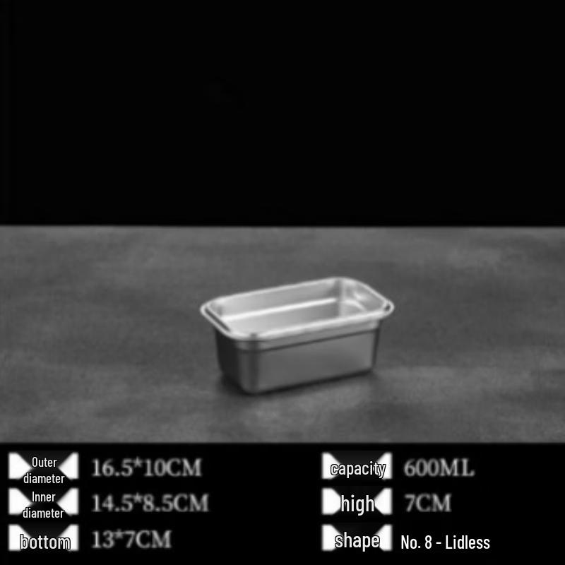 Zhishi 201 Stainless Steel Food Storage Container