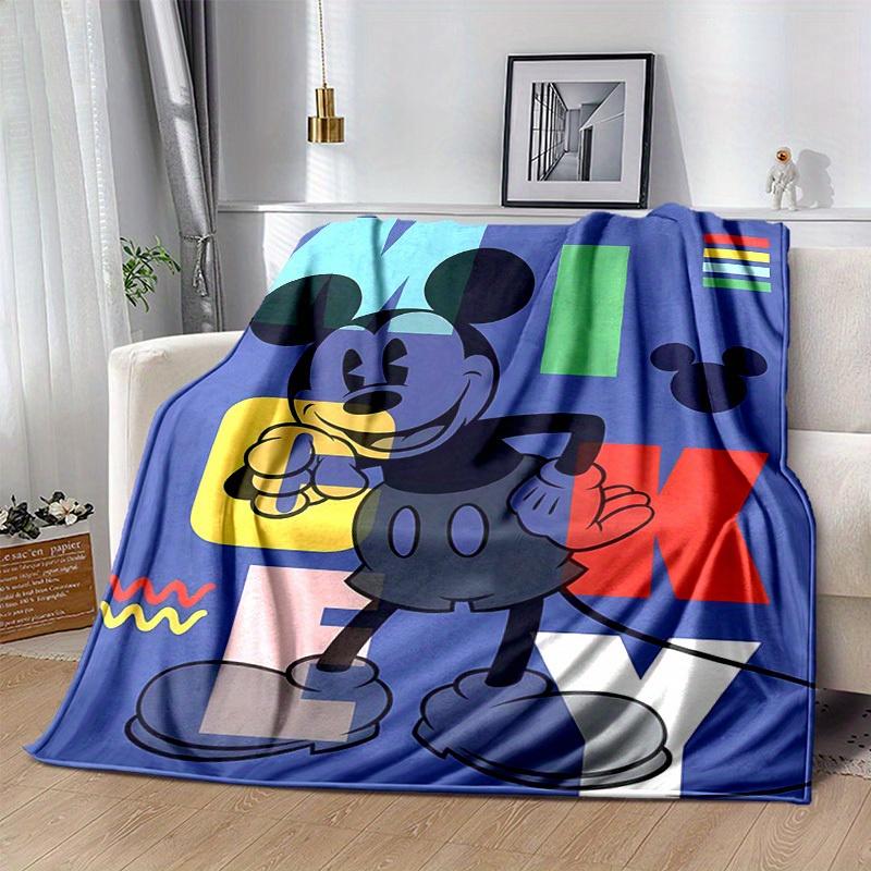 1 Stück, Mickey Maus Heimdekor Decke Weicher Überwurf für Sofa, Bett, Reisen