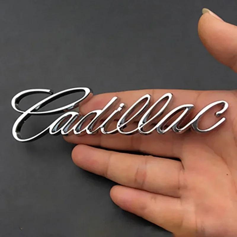 Adesivo Metallo per Auto Emblema Distintivo Anteriore Posteriore Laterale per Logo Cadillac Escalade CTS ATS SRX XTS XT5 STS CT5 CT6 BLS XLR Accessori