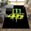 Colorful Wheel Design Floor Mat Design for Game Room Kitchen Dormitory Entryway Antislip Carpet Decorate Offices