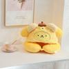 Hello Kitty U-förmiges Nackenkissen mit süßem Hut für Reisen und Büro-Ruhe